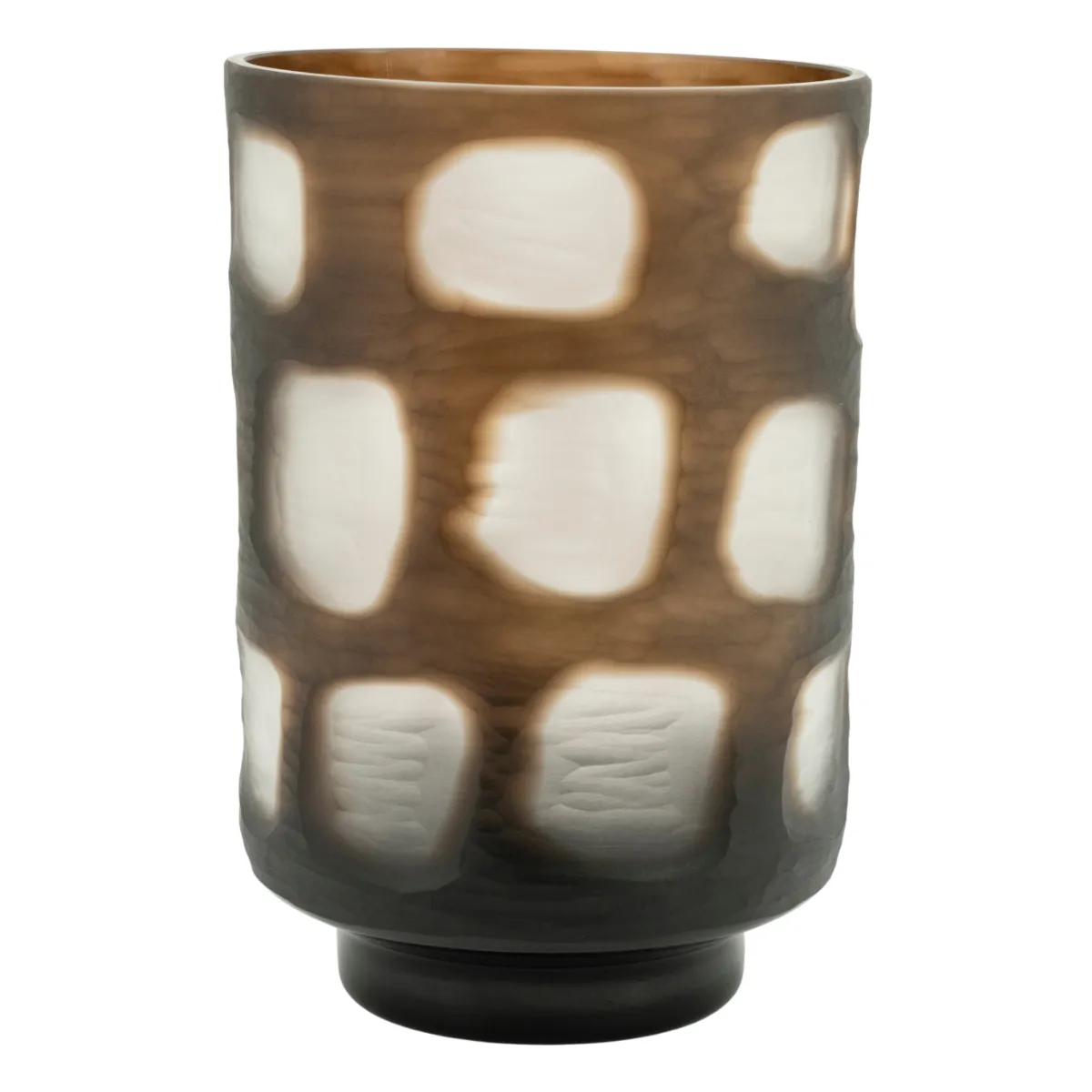 Koba large 17,5x17,5x26 cm Lasi Ruskea
