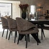 Vance-ruokatuoli - Bronzo Brown