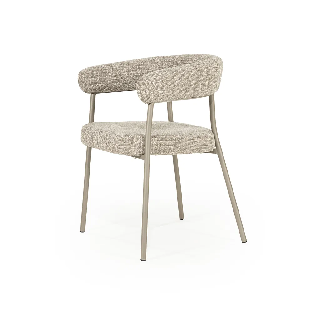 Käsinojallinen tuoli Yovi Taupe