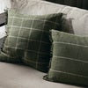 Calm Tyynyliina 50x50 - Olive/Off-white
