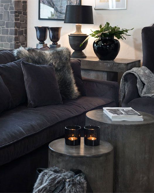 Sivupöytä Doloma 2-pakkaus betoni Artwood