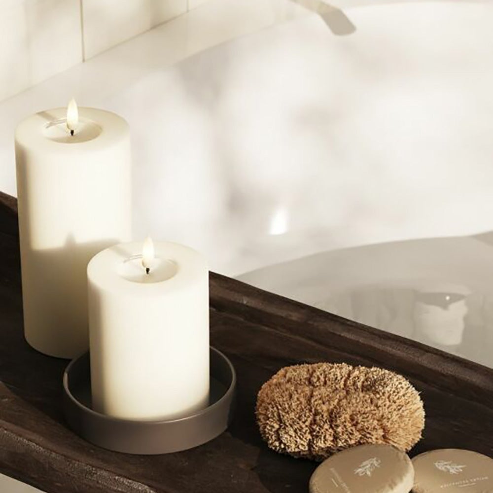  LED-lohkovalo 7,5x10 cm valkoinen