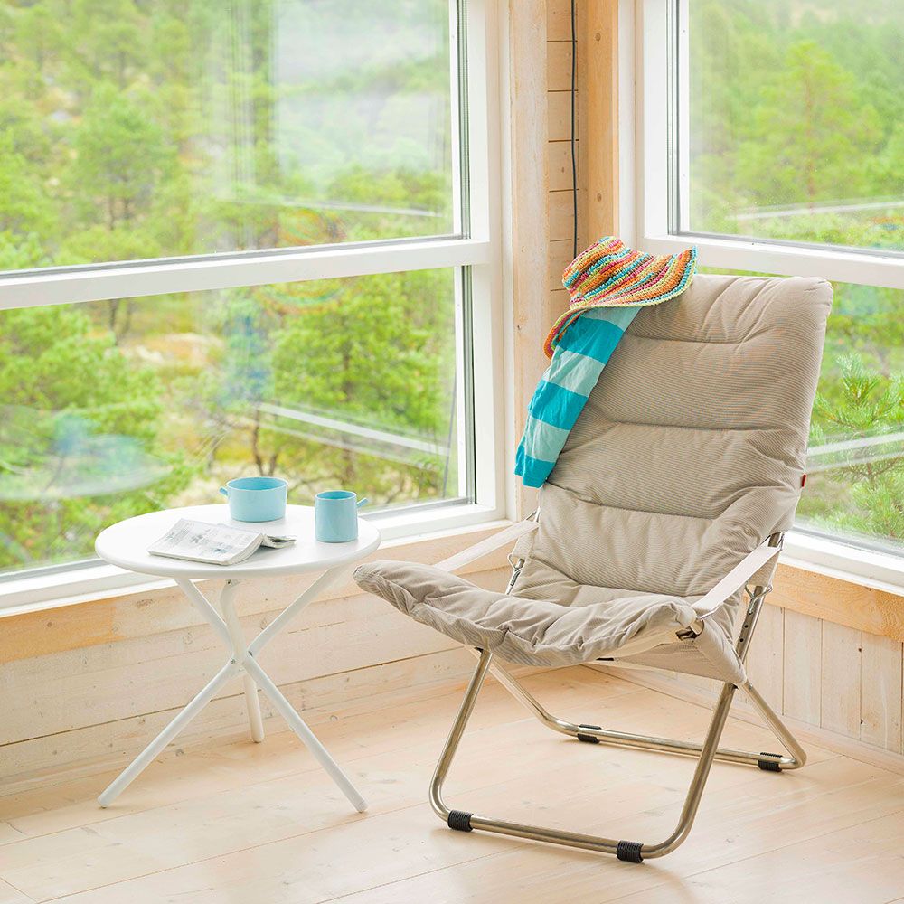 Fiesta soft aurinkotuoli antracite olefin 