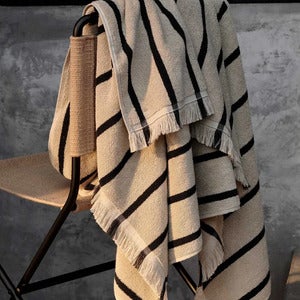 Rantapyyhe luomupuuvillasta Alee