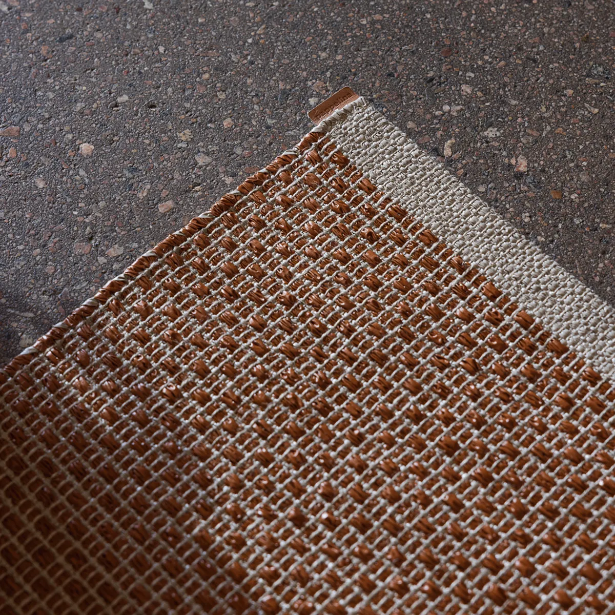 Pestävä Muovimatto NILS Rust 70x180 cm