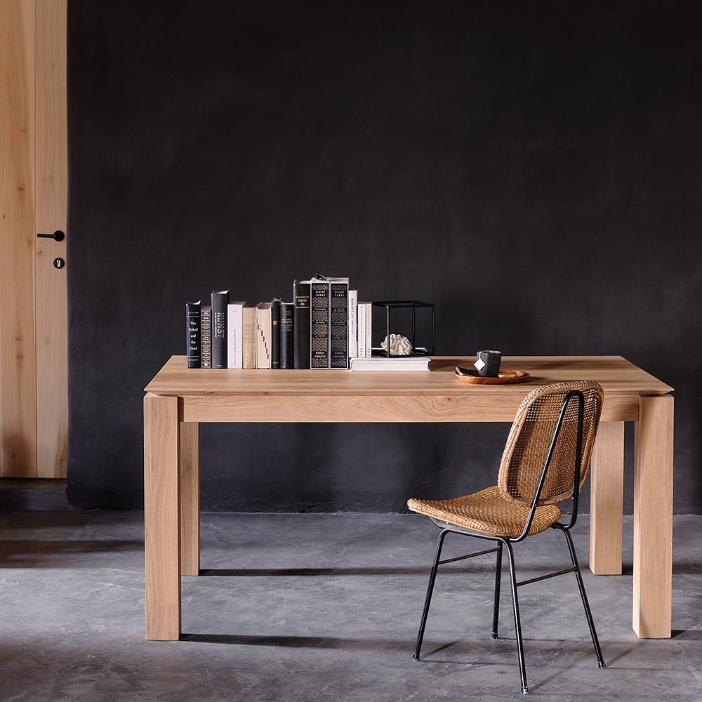 Slice Ruokapöytä 90x140-220 cm Tammi