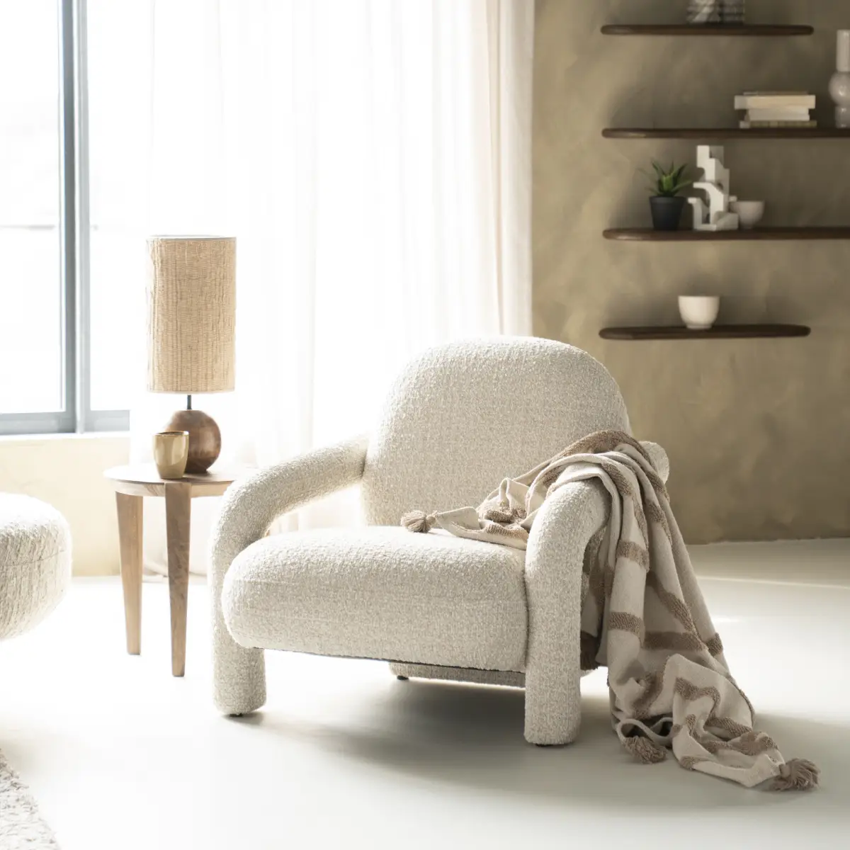 Monica Nojatuoli - beige Asti