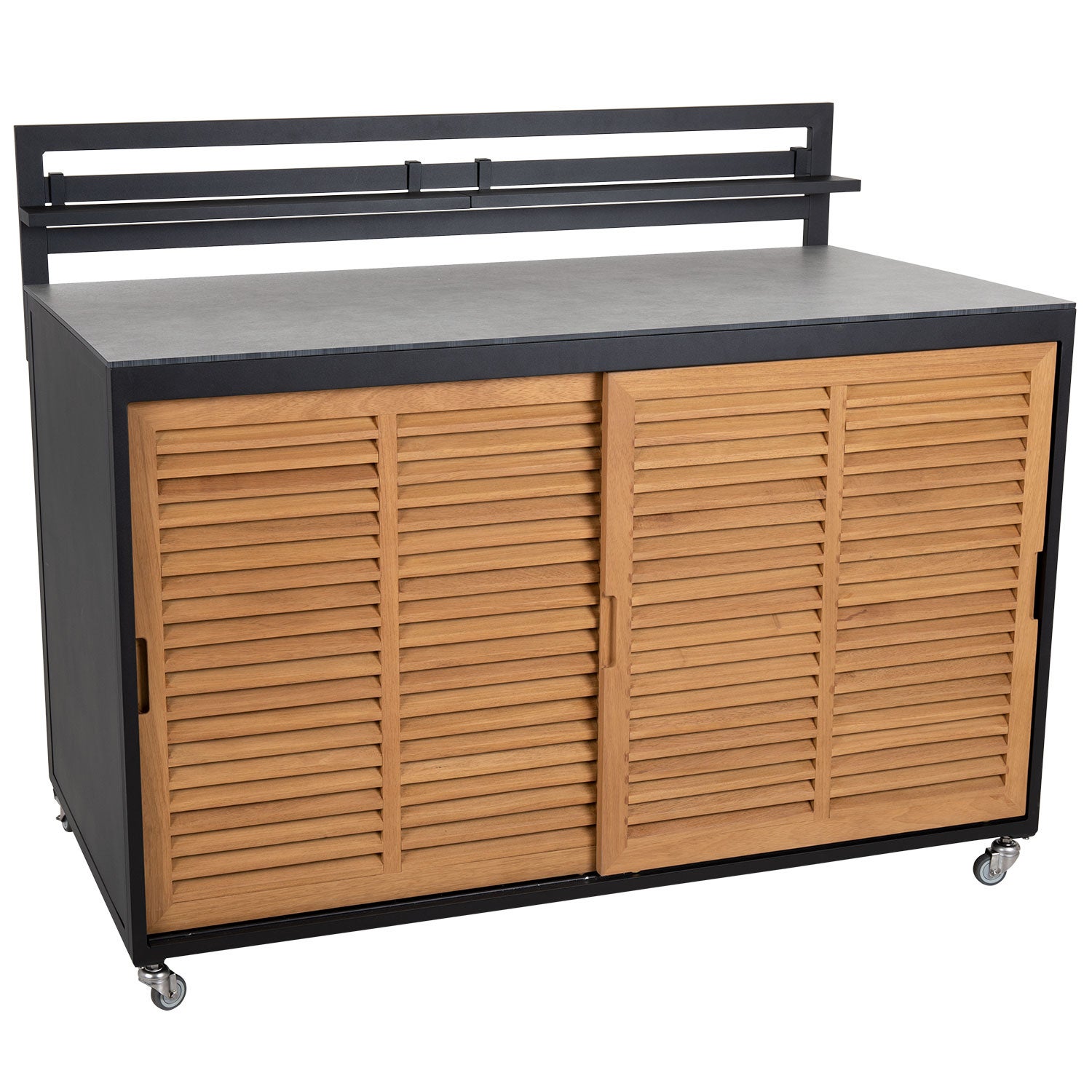 Fornax keittiöosa suuri musta/harmaa Brafab 