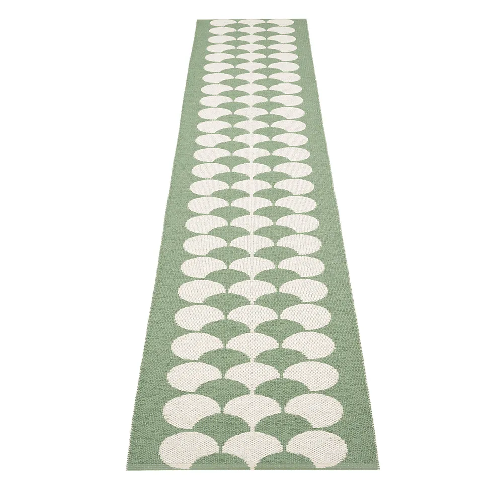 Pappelina Poppy Oregano / Vanilla matto 70 x 350 cm