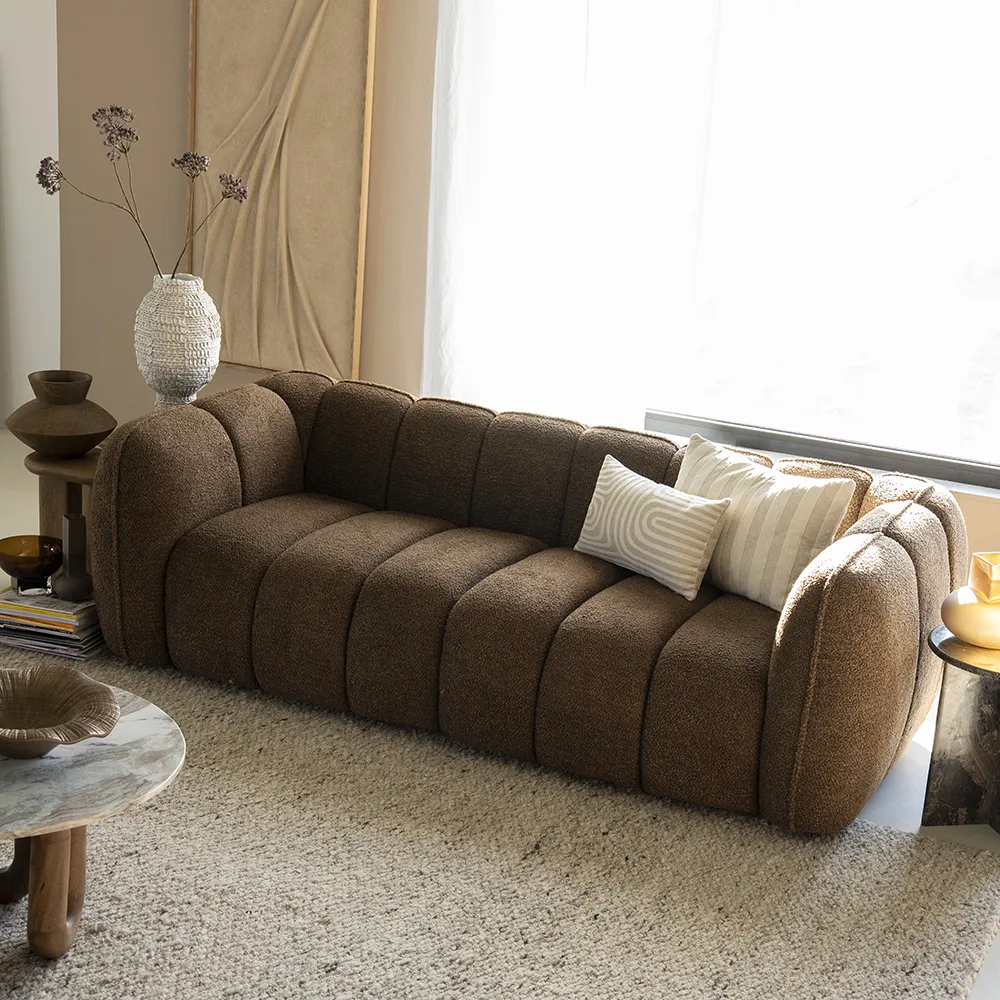 Sohva Cubetto (2,5-istuttava) Brown