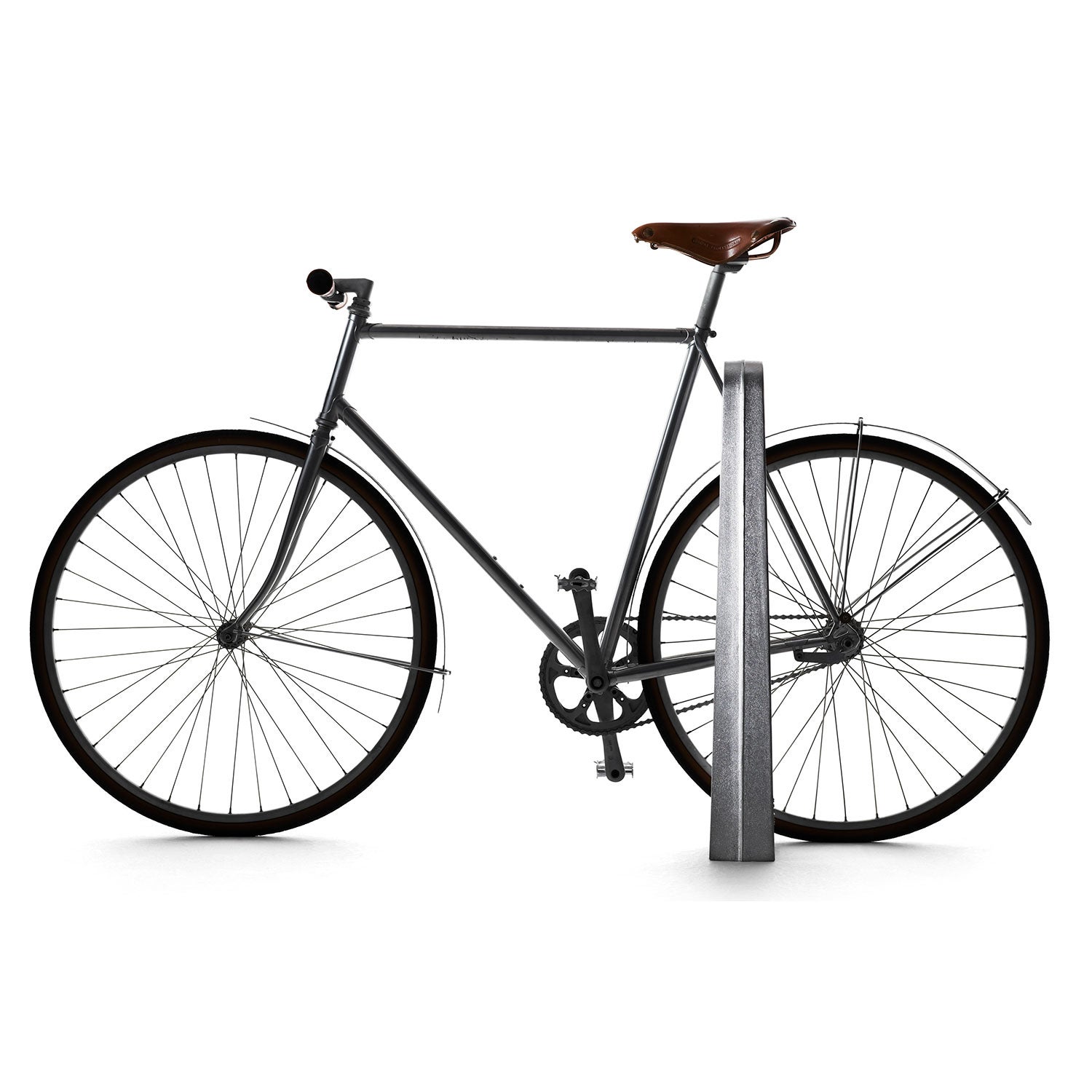 Arkus cykelpollare luonnonväri