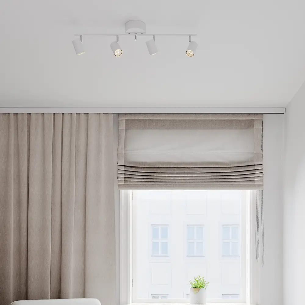 Correct kattokisko 4-spotti Valkoinen