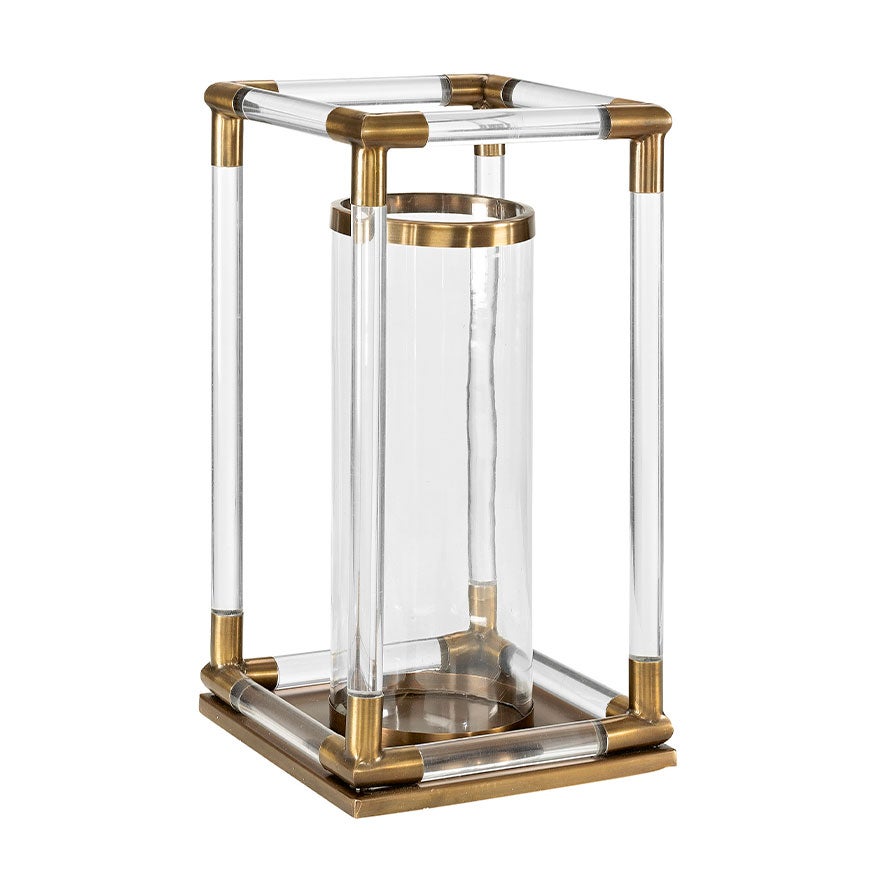 Baltimore kynttilälyhty antiikkimessinki L Artwood