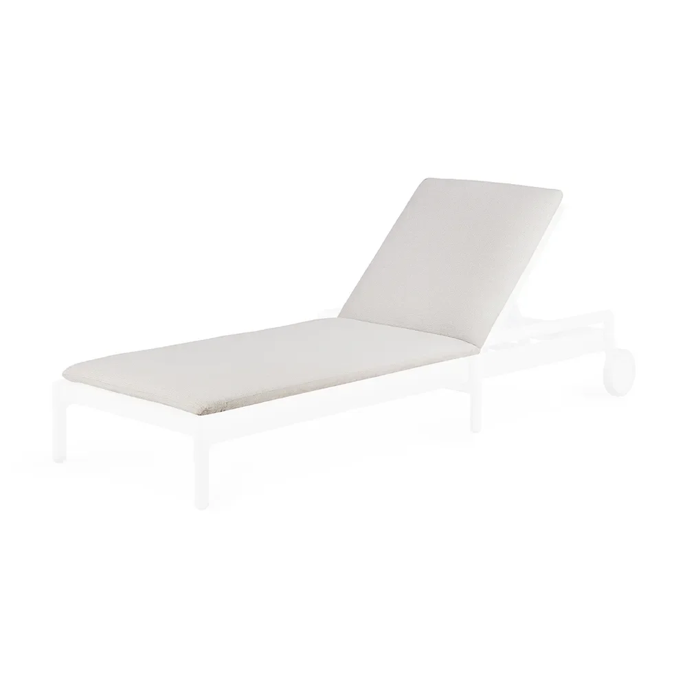 Jack adjustable lounger thin cushion - Off White 