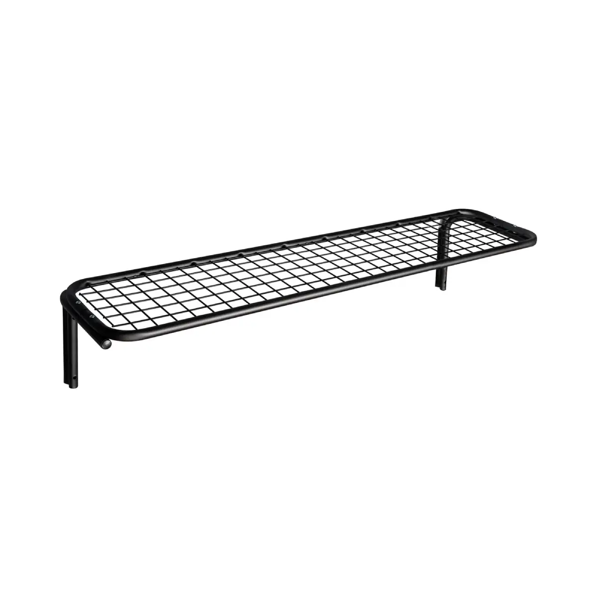 Classic Kenkähylly enkel 110 cm Musta Musta