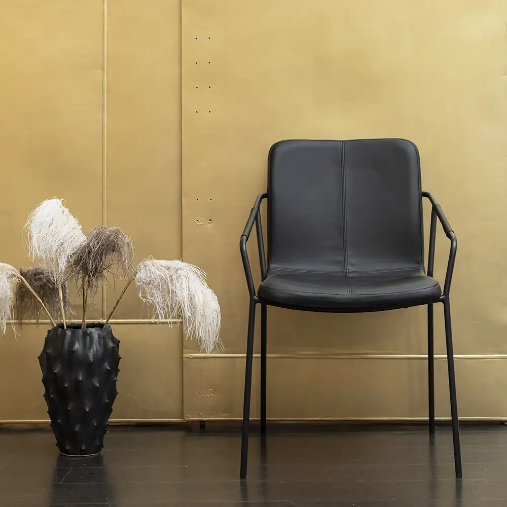 Evo Ruokapöydän tuoli Musta 2 kpl