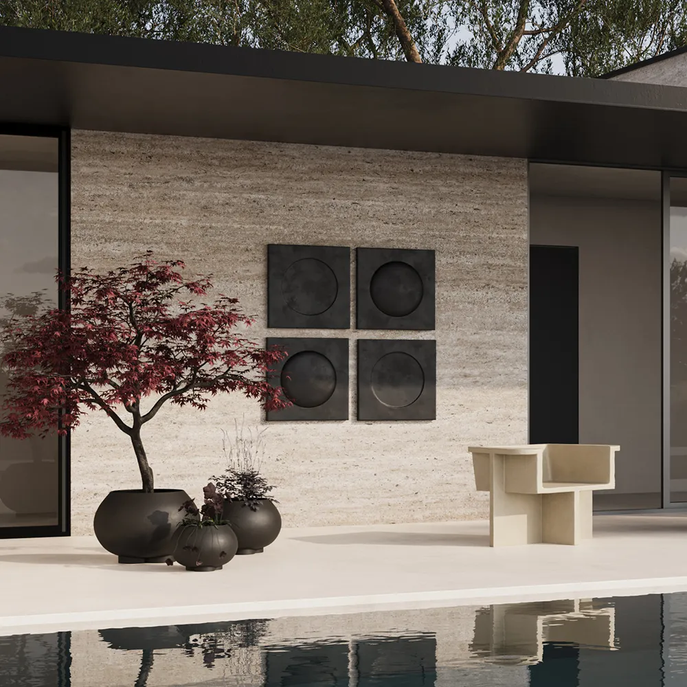 Urchin ruukku Medio - Coffee