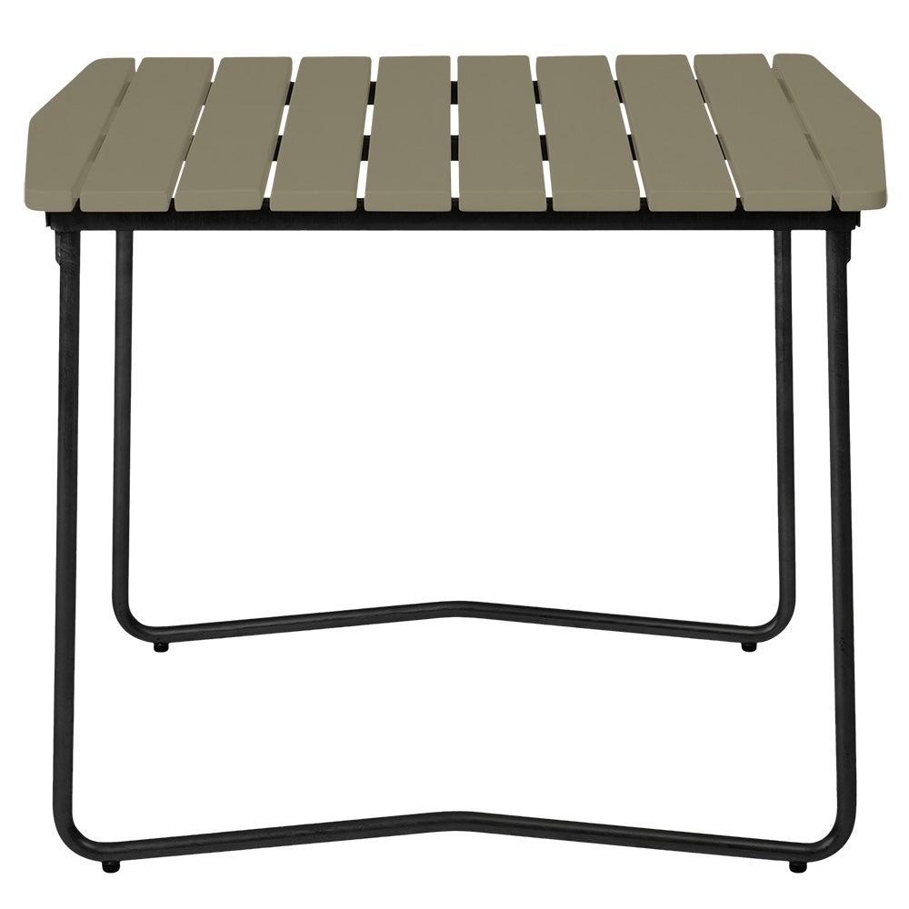 Pöytä B31 84 vihreä tammipinta / musta runko