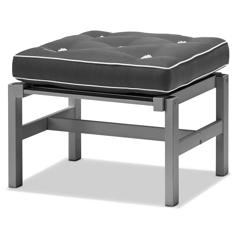 55x55cm jakkara Alumiini harmaa 