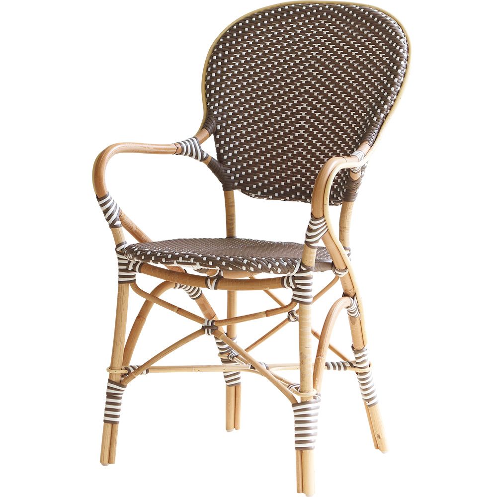 Isabell käsinojatuoli Taupe