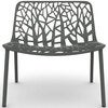 Forest loungenojatuoli Metallic Grey