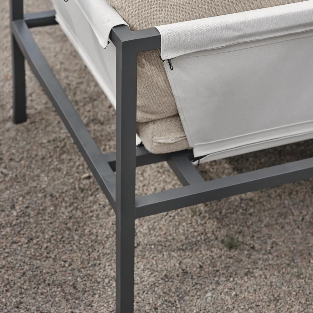 Allie Kulmasohva Barley/Anthracite