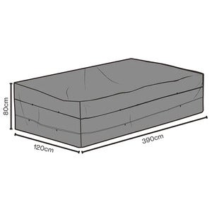  Huonekalujen suojaus 390x120x80 cm Black breathable