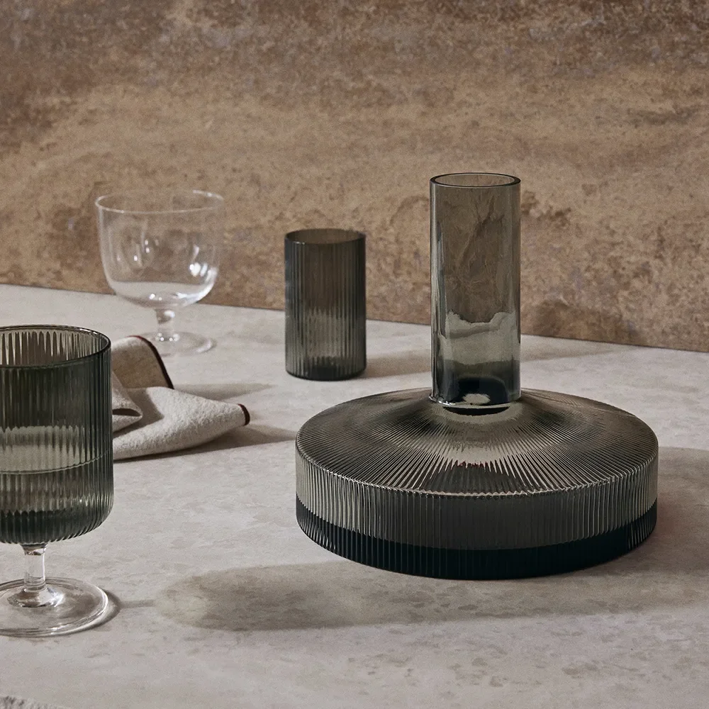 Ripple Viinikarahvi - Smoked Grey