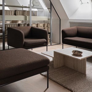 Sohva 2-Hengen Turn Hallingdal Dark Brown
