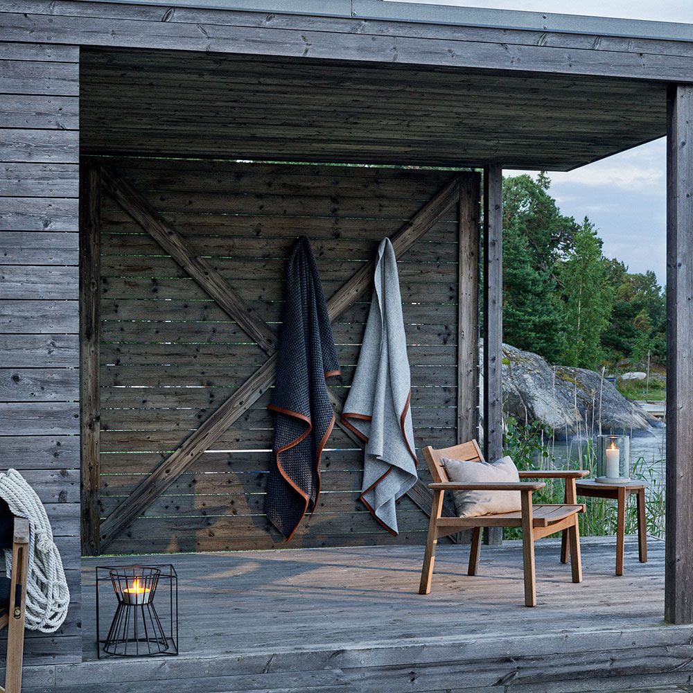 Djurö sohvapöytä 79 cm tiikki Skargaarden