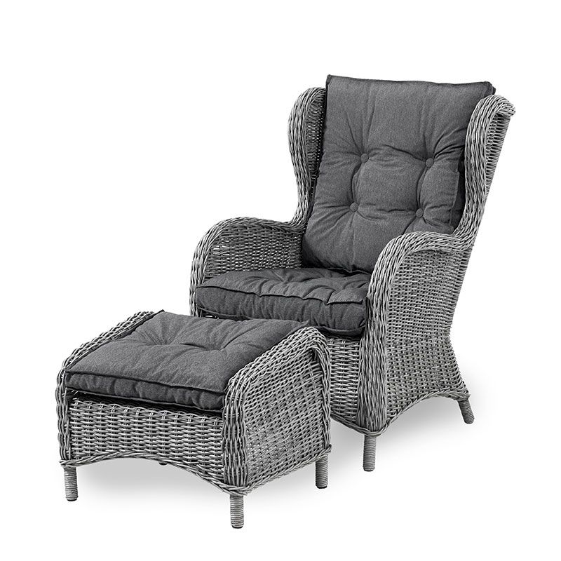 Axel Tyyny jakkaralle 46x46 cm Hiilenharmaa