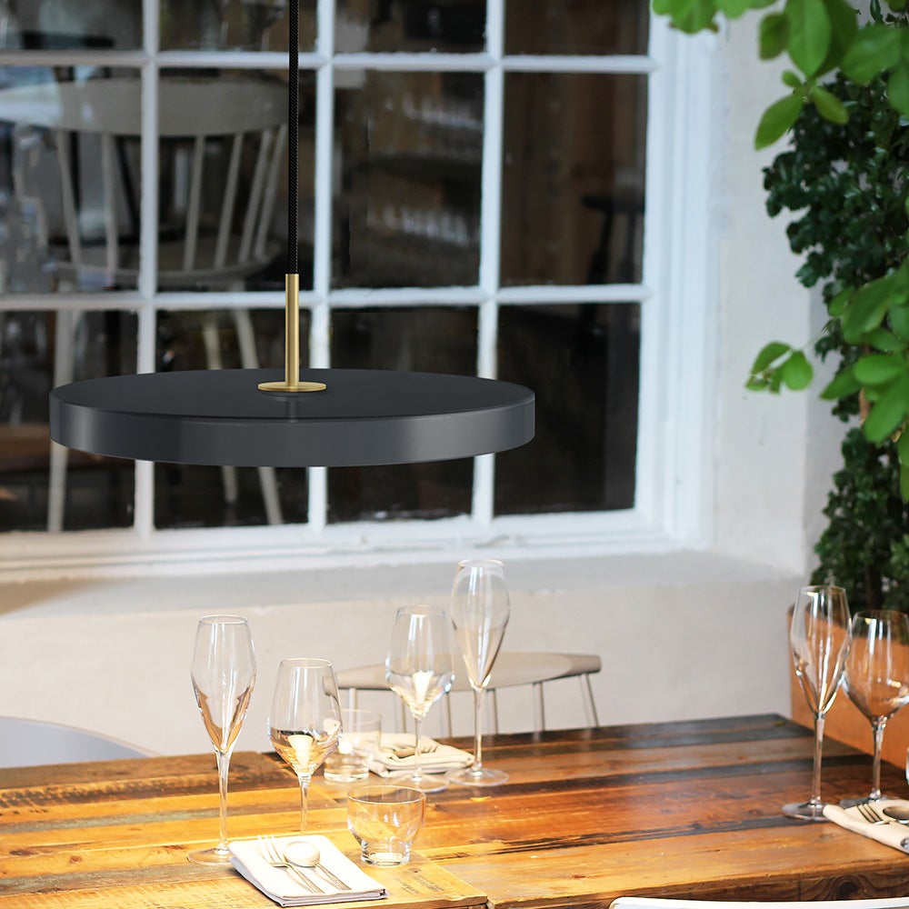 Asteria Riippuvalaisin Mini Ø31 cm Anthracite Grey