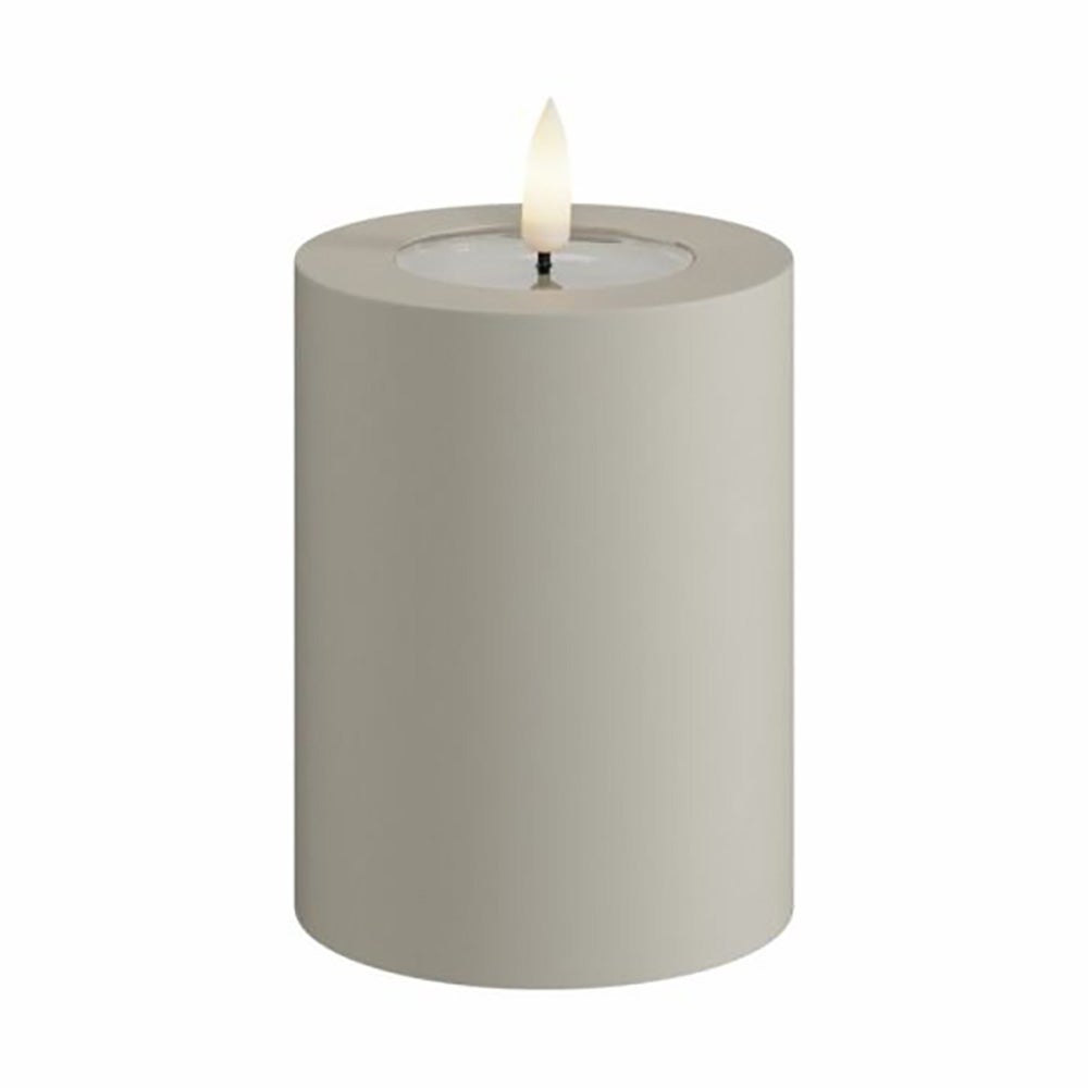  LED-ulkovalo 7,5x10 cm hiekkaa