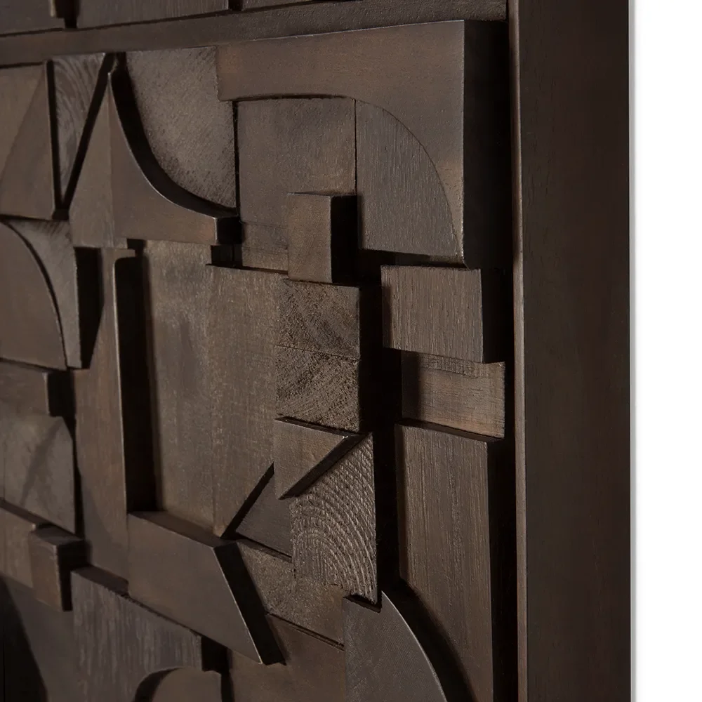  Bricks Seinä sisustus 120x90 cm Ruskea