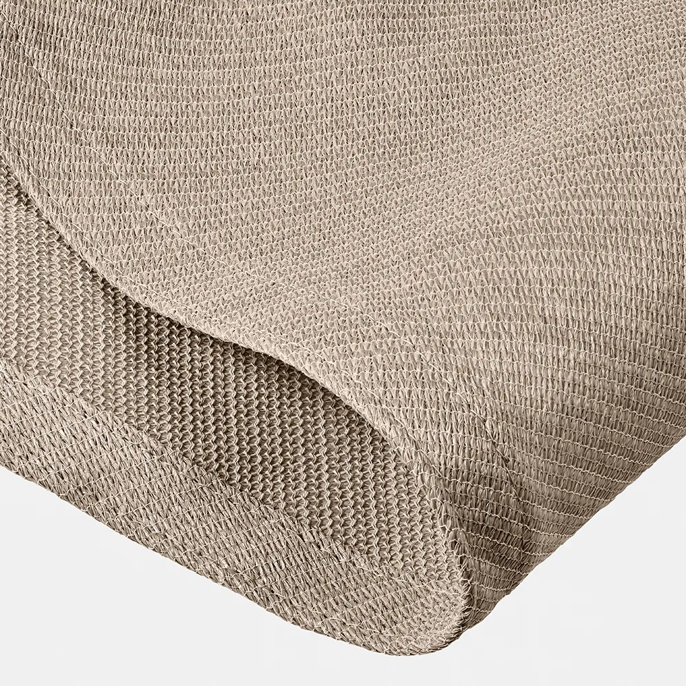 Coolfit aurinkopurje kolmiomainen 90° 500x710cm greige