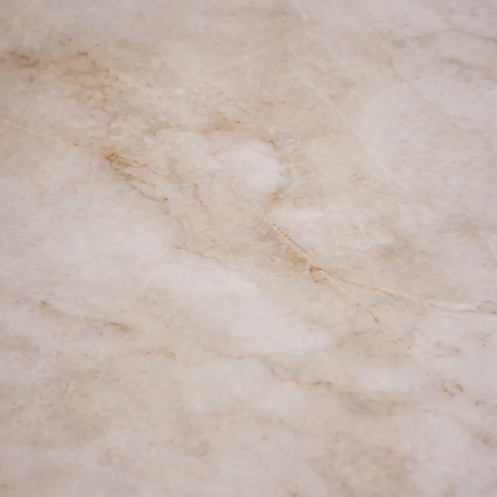Cena ruokapöytä 150 cm lakattu tammi / beige quartzite