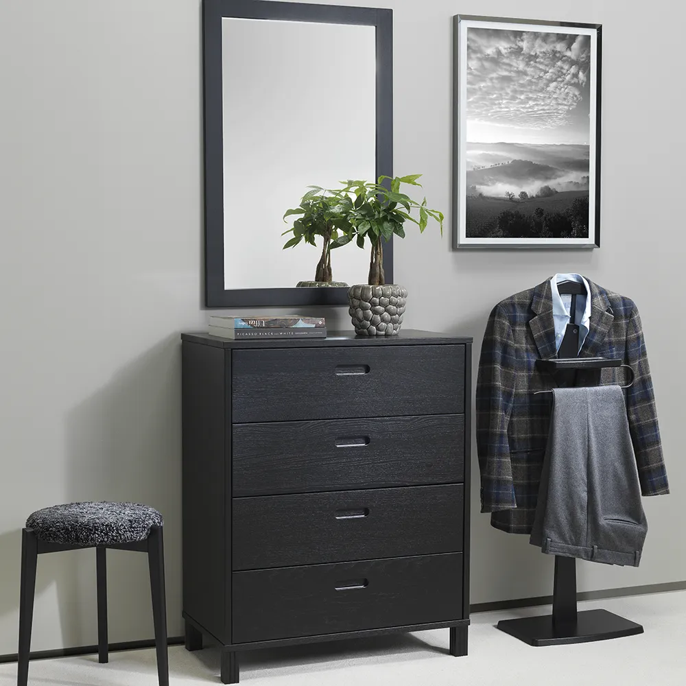 Nova peili 90x60 cm Musta tammisininen tammi