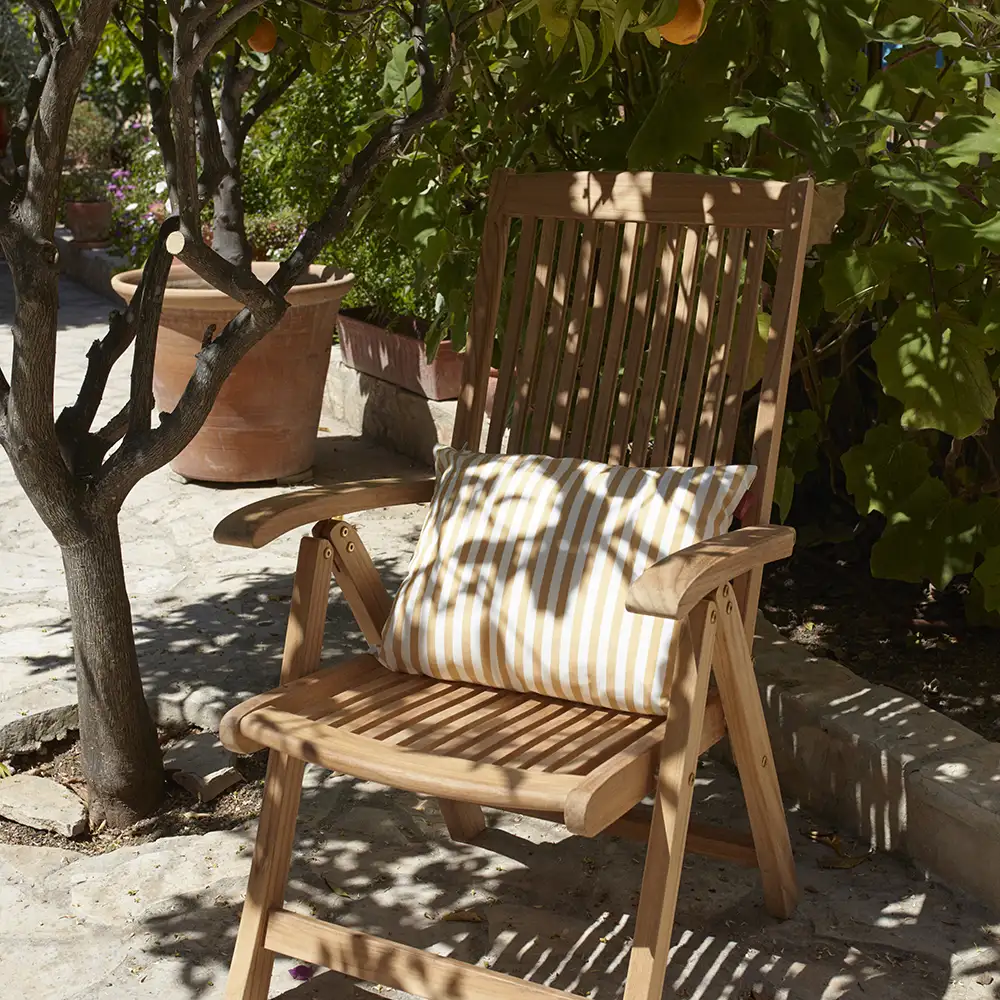 Barriere koristetyyny 60x50 cm Yellow Stripe