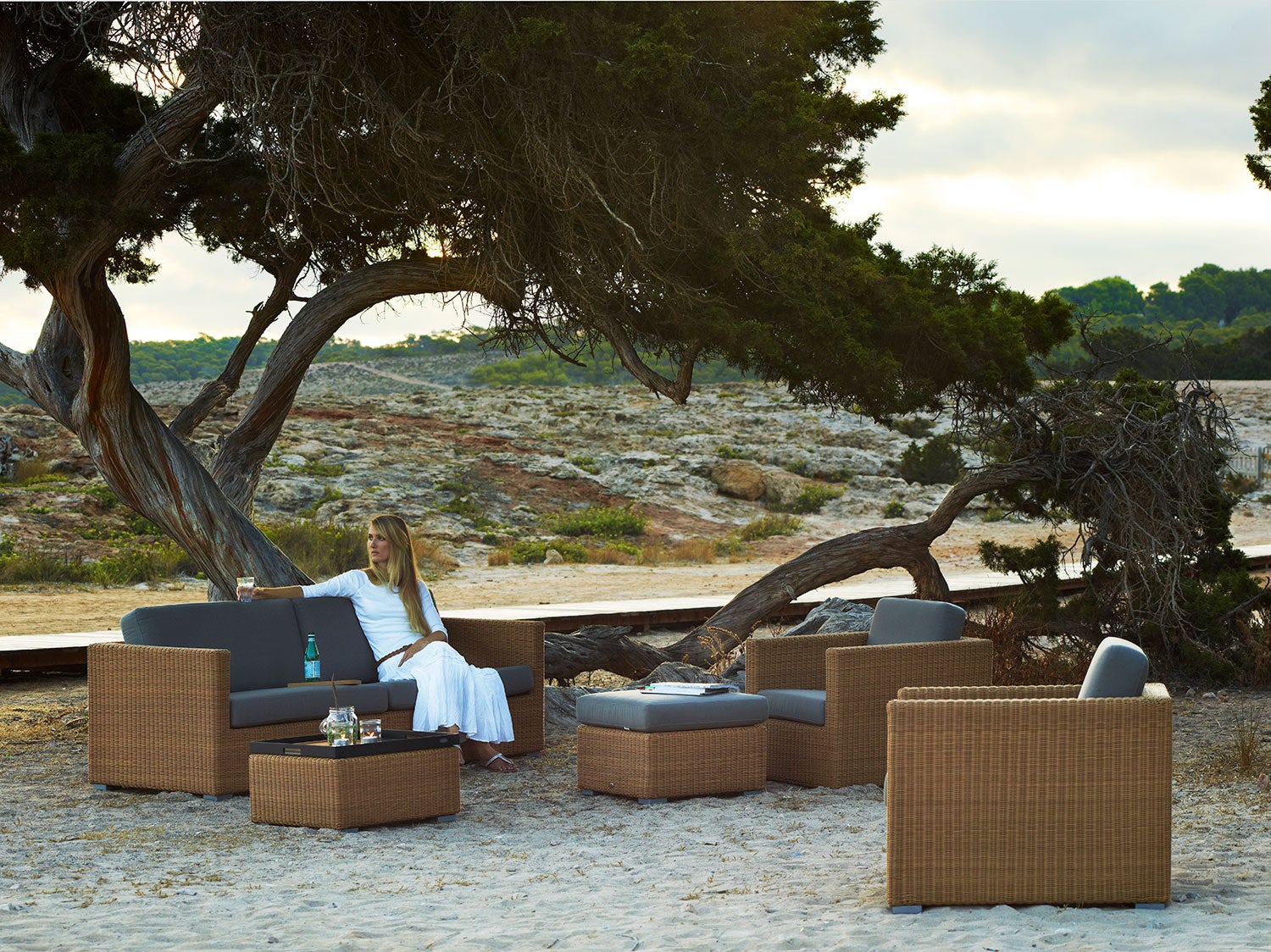 Chester Jalkarahi luonnollisen värinen 