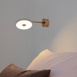 Asteria Wall Lyhyt seinävalaisin Ø15 cm Nuance Mist