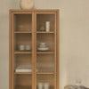 Reed Vitriinikaappi - Natural Oak