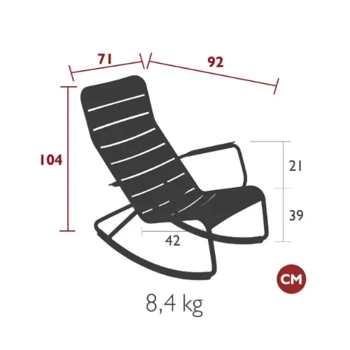 Luxembourg keinutuoli Pesto