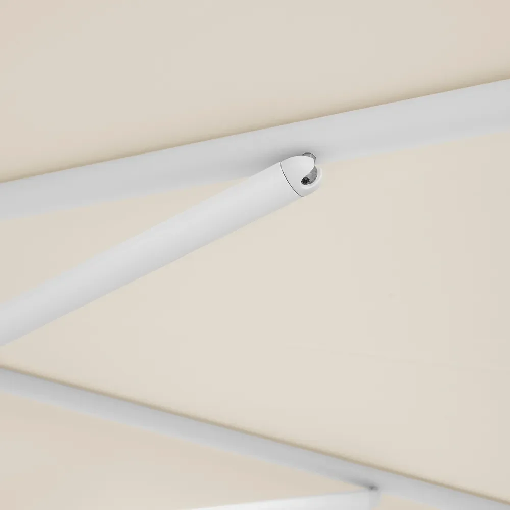 Twist 270 cm aurinkovarjo matt white Cat.5 514 Corn