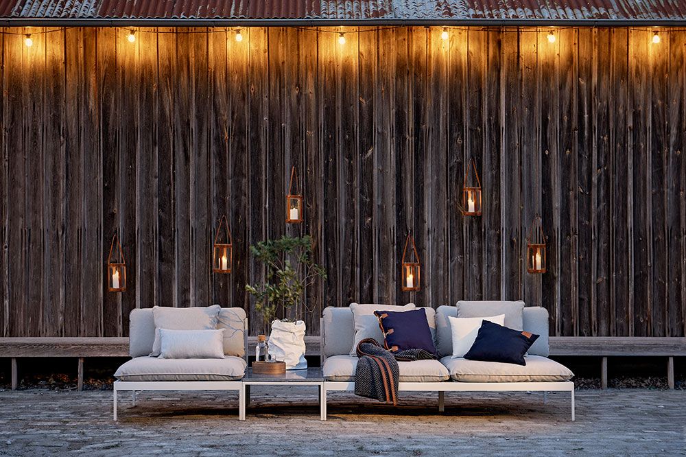 Bönan sohvapöydän runko 105X105 Tummanharmaa