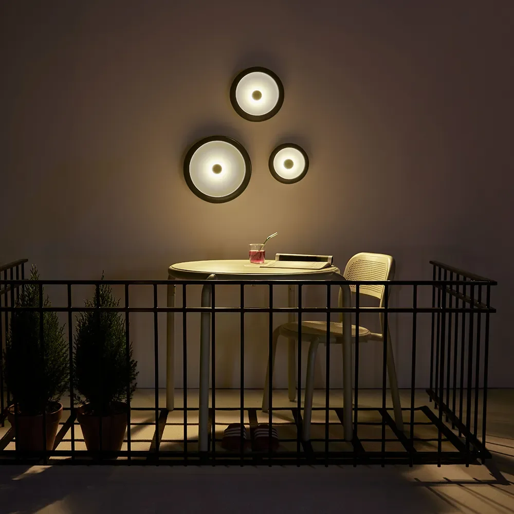 Oloha lamppu Trio Anthracite