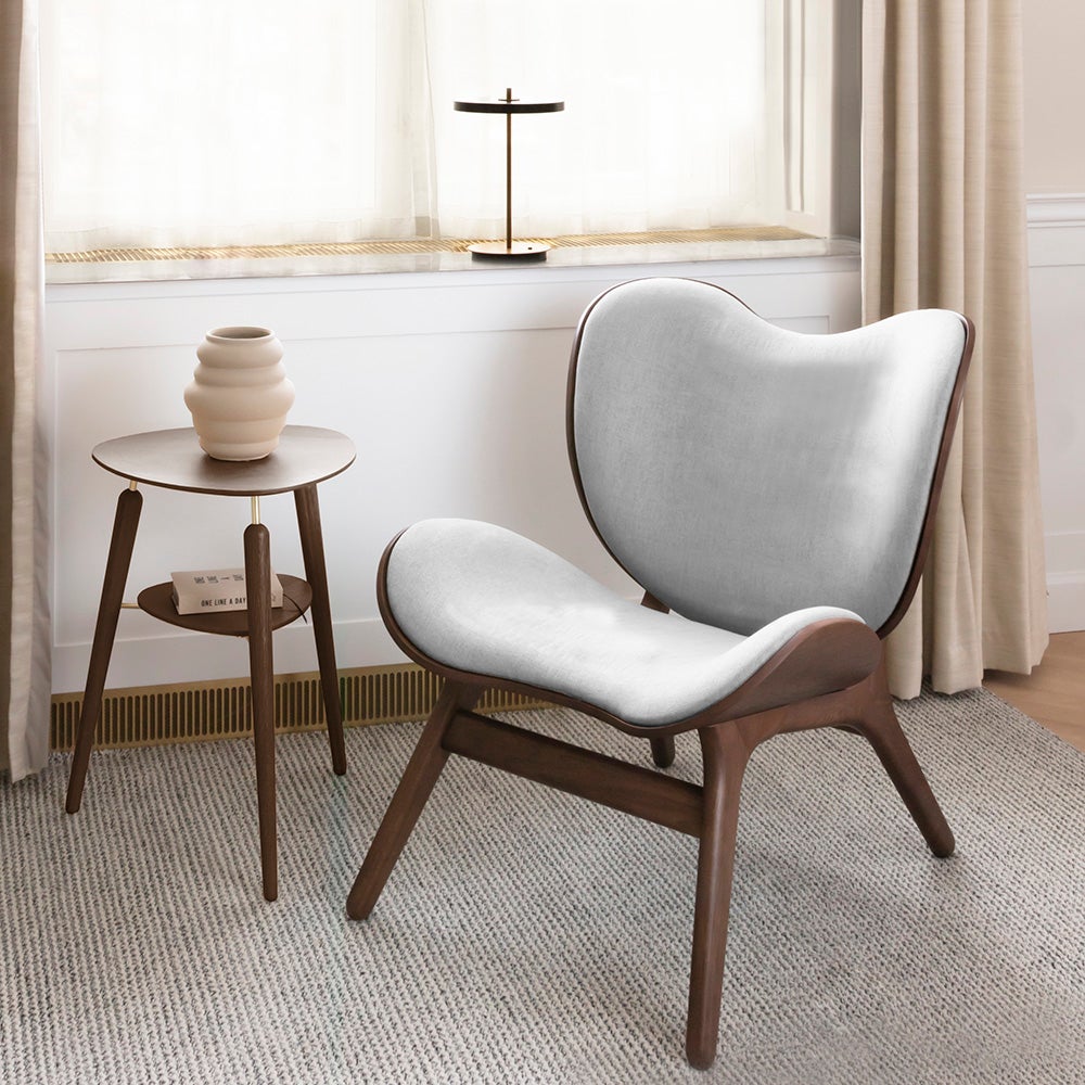 A Conversation Piece Lepotuoli Dark Oak/Sterling