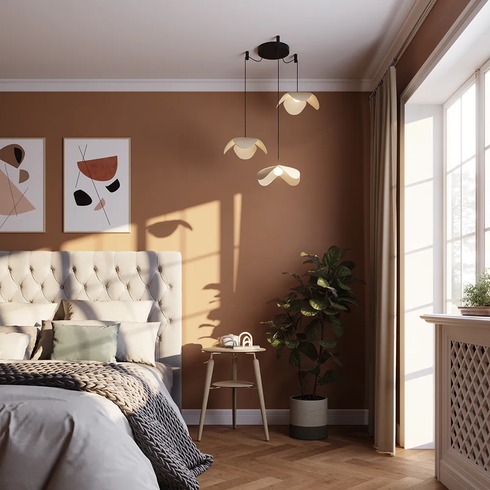 Lampunvarjostin Forget Me Not Large tammea