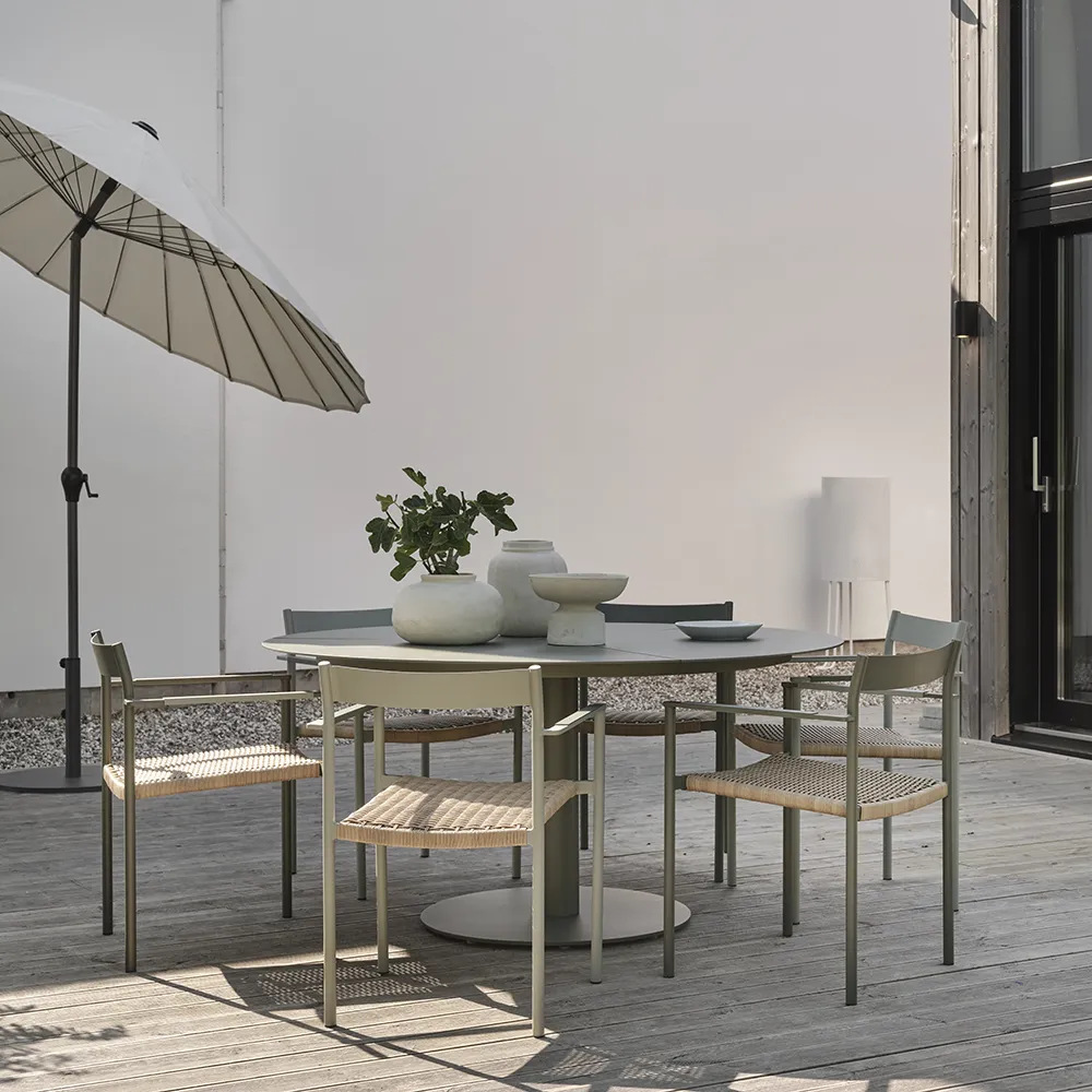 DK käsinojatuoli dusty green