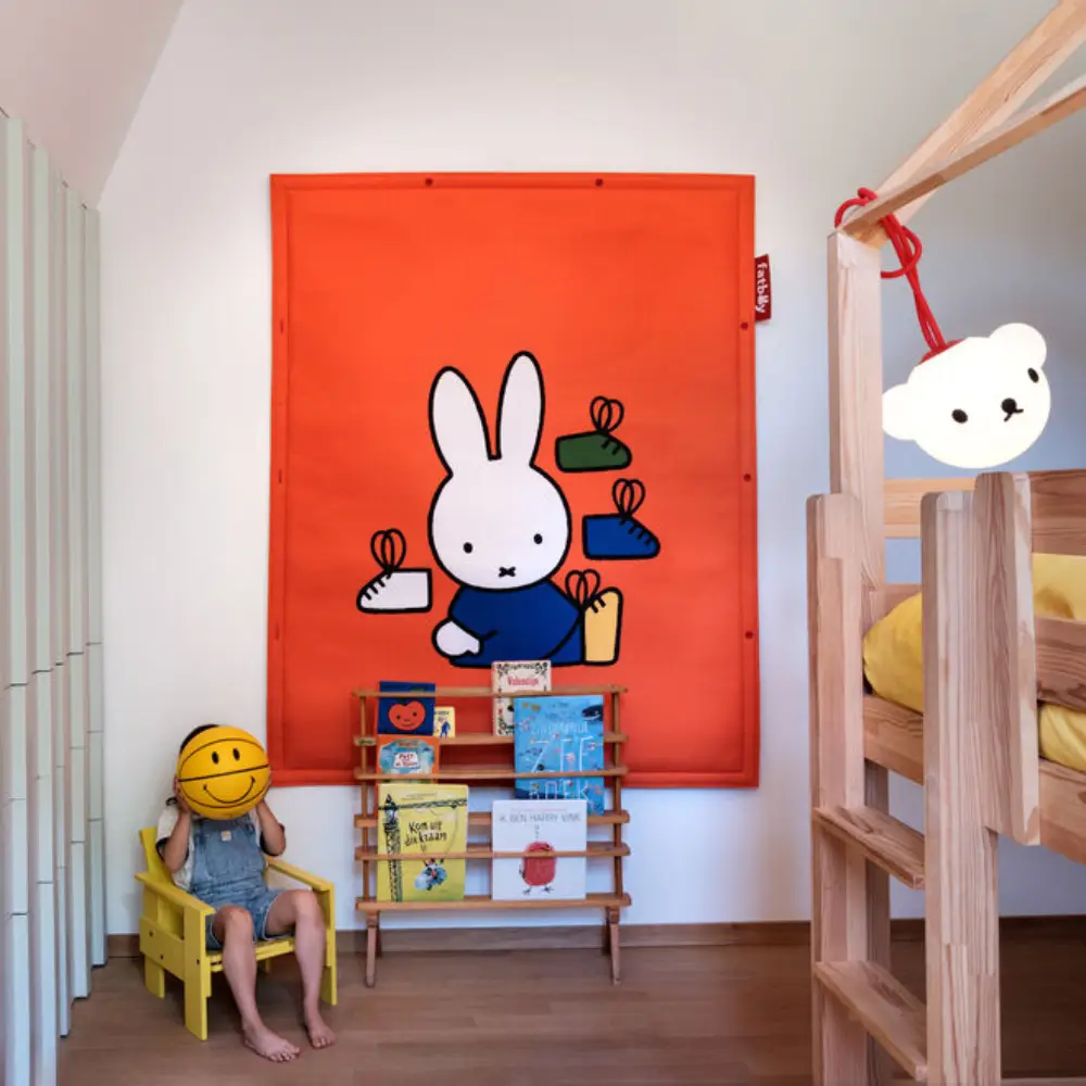 flying carpet x Miffy Leikkimatto 180x140 cm orange