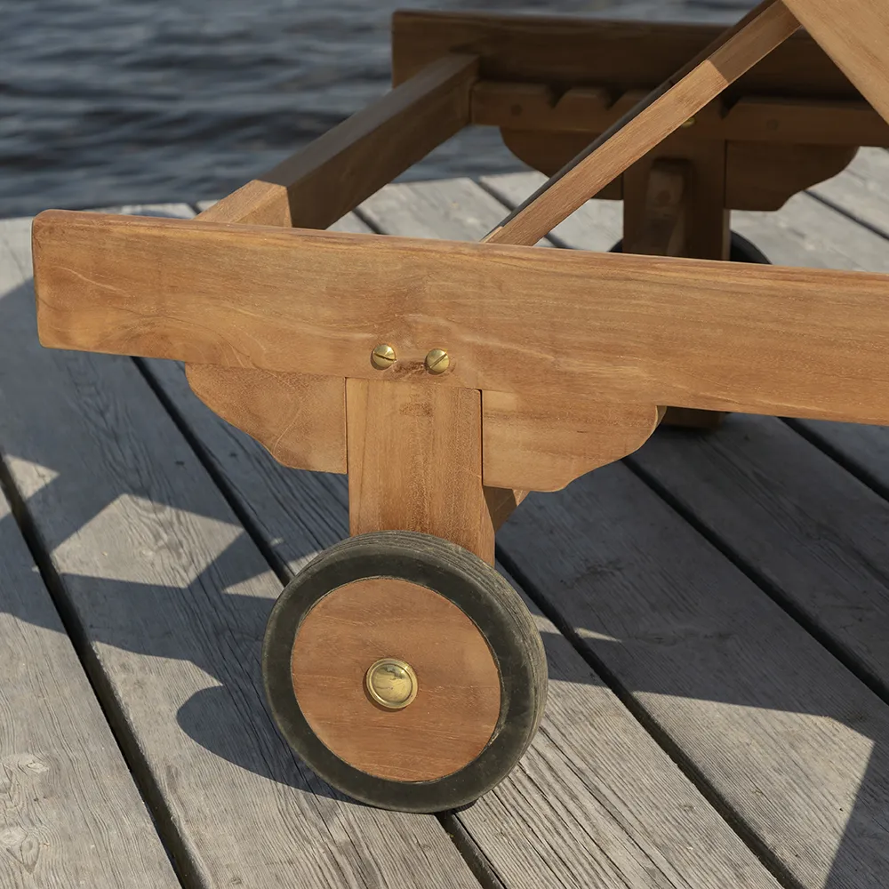 Ghana aurinkotuoli Teak 